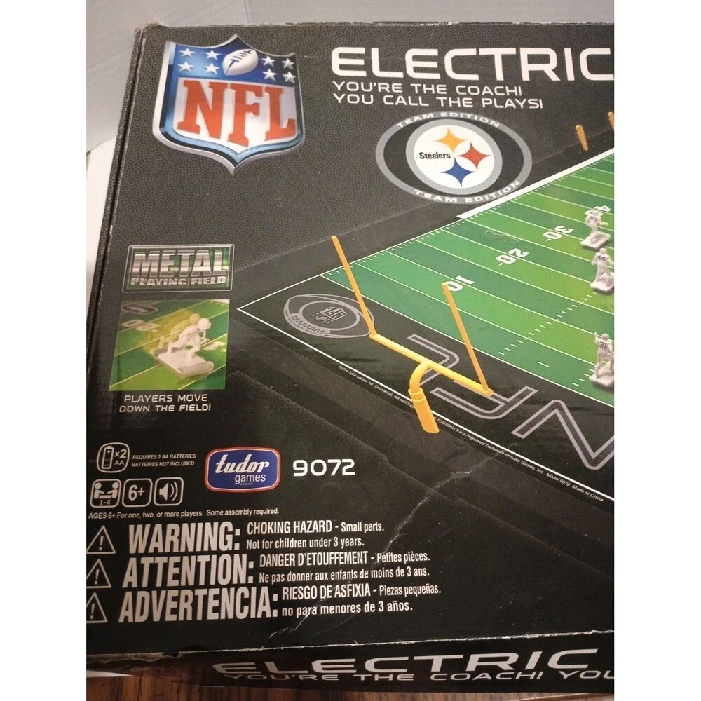 Tudor Electric Football Game Pittsburgh Steelers 2020
